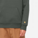 Bluza męska Carhartt WIP Chase Neck Zip Sweat I027038 JURA/GOLD