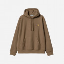 Bluza męska Carhartt WIP Hooded American Script Sweat I028279 BUFFALO