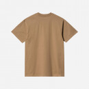 Koszulka męska Carhartt WIP S/S American Script T-Shirt I029956 BUFFALO