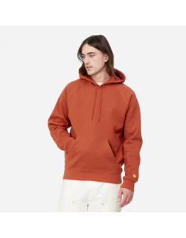 Bluza męska Carhartt WIP Hooded Chase Sweat I026384 PHOENIX/GOLD