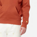 Bluza męska Carhartt WIP Hooded Chase Sweat I026384 PHOENIX/GOLD