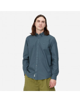 Koszula męska Carhartt WIP Longsleeve Bolton Shirt I030238 STORM BLUE