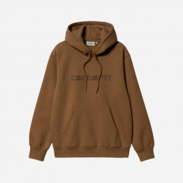 Bluza męska Carhartt WIP Hooded Elzy Sweat I031410 HAMILTON BROWN/TOBACCO