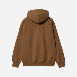 Bluza męska Carhartt WIP Hooded Elzy Sweat I031410 HAMILTON BROWN/TOBACCO