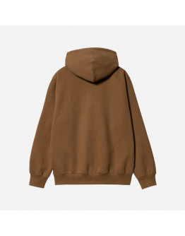 Bluza męska Carhartt WIP Hooded Elzy Sweat I031410 HAMILTON BROWN/TOBACCO