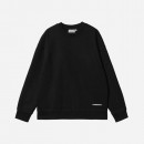 Bluza męska Carhartt WIP Link Script Sweat I031374 BLACK/WHITE