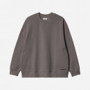 Bluza męska Carhartt WIP Link Script Sweat I031374 RHINO/BLACK