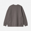 Bluza męska Carhartt WIP Link Script Sweat I031374 RHINO/BLACK