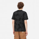 Koszulka męska Carhartt WIP S/S Scotty Chromo Pocket T-S I031381 SCOTTY STRIPE/BLACK CHROMO