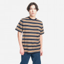 Koszulka męska Carhartt WIP S/S Leone T-Shirt I031386 LEONE STRIPE/BUFFALO