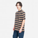 Koszulka męska Carhartt WIP S/S Leone T-Shirt I031386 LEONE STRIPE/BUFFALO