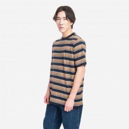 Koszulka męska Carhartt WIP S/S Leone T-Shirt I031386 LEONE STRIPE/BUFFALO