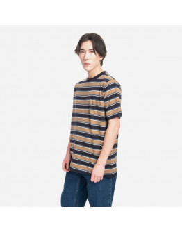 Koszulka męska Carhartt WIP S/S Leone T-Shirt I031386 LEONE STRIPE/BUFFALO