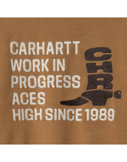 Bluza męska Carhartt WIP Boot Sweat I031439 HAMILTON BROWN/TOBACCO