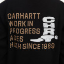 Bluza męska Carhartt WIP Boot Sweat I031439 BLACK/WAX