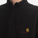 Bluza Carhartt Half Zip American Script I027014 BLACK