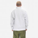 Bluza męska Carhartt Half Zip American Script I027014 ASH HEATHER