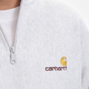 Bluza męska Carhartt Half Zip American Script I027014 ASH HEATHER