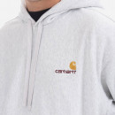 Bluza męska Carhartt WIP Hooded American Script Sweat I028279 ASH HEATHER