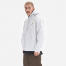 Bluza męska Carhartt WIP Hooded American Script Sweat I028279 ASH HEATHER