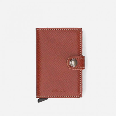 Portfel Secrid Miniwallet Saffiano Msa-Caramel