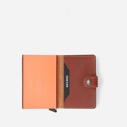 Portfel Secrid Miniwallet Saffiano Msa-Caramel