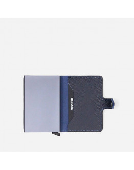 Portfel Secrid Miniwallet Saffiano Msa-Navy