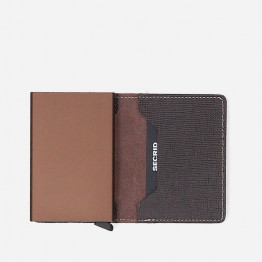 Portfel Secrid Slimwallet Saffiano Ssa-Brown