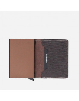 Portfel Secrid Slimwallet Saffiano Ssa-Brown