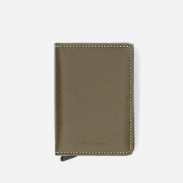 Portfel Secrid Slimwallet Saffiano Ssa-Olive