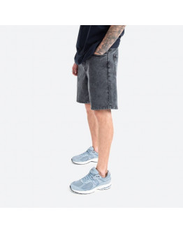 Spodenki męskie Carhartt WIP Newel Short I029149 BLACK WORN