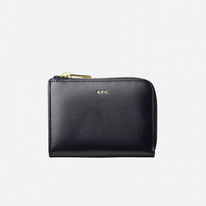 Portfel A.P.C. Compact Lise PXAWV-F63166 DARK NAVY