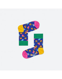 Skarpetki dziecięce Happy Socks Hamburger Fries KHAM01-6000