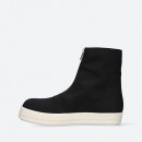 Buty męskie sneakersy Rick Owens DRKSHDW Zip Front Sneaks DU02A3807 NDK BLACK/MILK