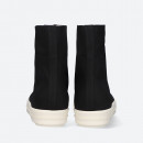 Buty męskie sneakersy Rick Owens DRKSHDW Zip Front Sneaks DU02A3807 NDK BLACK/MILK