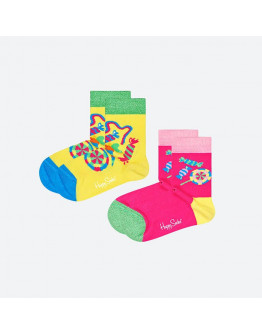 Skarpetki dziecięce Happy Socks 2-pack Sugar Rush KSWS02-2000