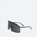 Okulary przeciwsłoneczne Rick Owens Sunglasses Shield RG0000001 GBLKB BLACK TEMPLE/BLACK LENS