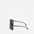 Okulary przeciwsłoneczne Rick Owens Sunglasses Shield RG0000001 GBLKB BLACK TEMPLE/BLACK LENS