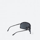 Okulary przeciwsłoneczne Rick Owens Sunglasses Shield RG0000001 GBLKB BLACK TEMPLE/BLACK LENS