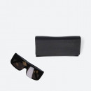 Okulary przeciwsłoneczne Rick Owens Sunglasses Documenta RG0000002 GBLKB BLACK TEMPLE/BLACK LENS