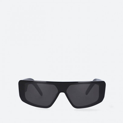 Okulary przeciwsłoneczne Rick Owens Sunglasses Performa RG0000003 GBLKB BLACK TEMPLE/BLACK LENS