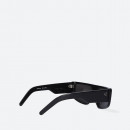 Okulary przeciwsłoneczne Rick Owens Sunglasses Performa RG0000003 GBLKB BLACK TEMPLE/BLACK LENS