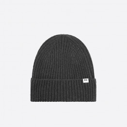 Czapka Wood Wood Luca Brushed Lambswool Beanie 12130813-9025 CHARCOAL MELANGE