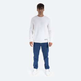 Sweter męski A.P.C. Pull Edward WVBAZ-H23059 WHITE