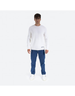 Sweter męski A.P.C. Pull Edward WVBAZ-H23059 WHITE