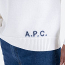 Sweter męski A.P.C. Pull Edward WVBAZ-H23059 WHITE