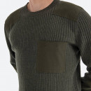 Sweter męski A.P.C. Pull Romain WVBAK-H23052 KHAKI