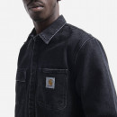 Kurtka koszulowa męska Carhartt WIP Salinac Shirt Jacket I029212 BLACK STONE WASH