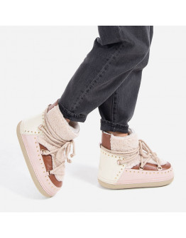 Buty damskie Inuikii Sneaker Curly Rock 70101-76 SAND