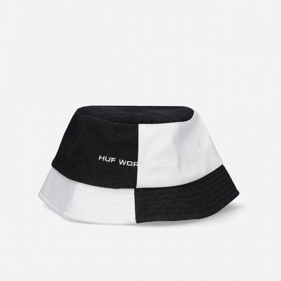 Kapelusz HUF Block Out Bucket HT00583 BLACK/WHITE